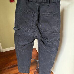 j galt carpenter pant women sz 5 100% cotton black color